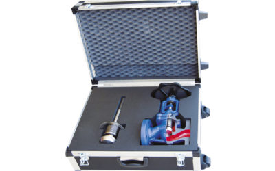 Suitcase ready for comertial or tradeshow purposes