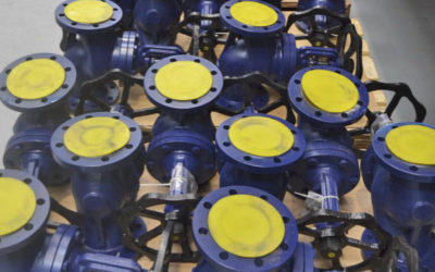 New PN16 valves stock shipment for our distributor in Italy