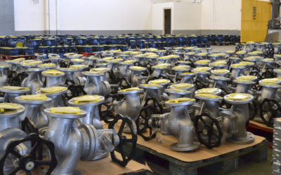 PN16 and PN25 valves shipment ready for the stock in Turkey