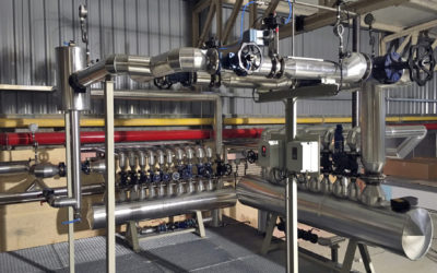 PN16 bellows sealed valves for steam service to be installed in a meat processing factory